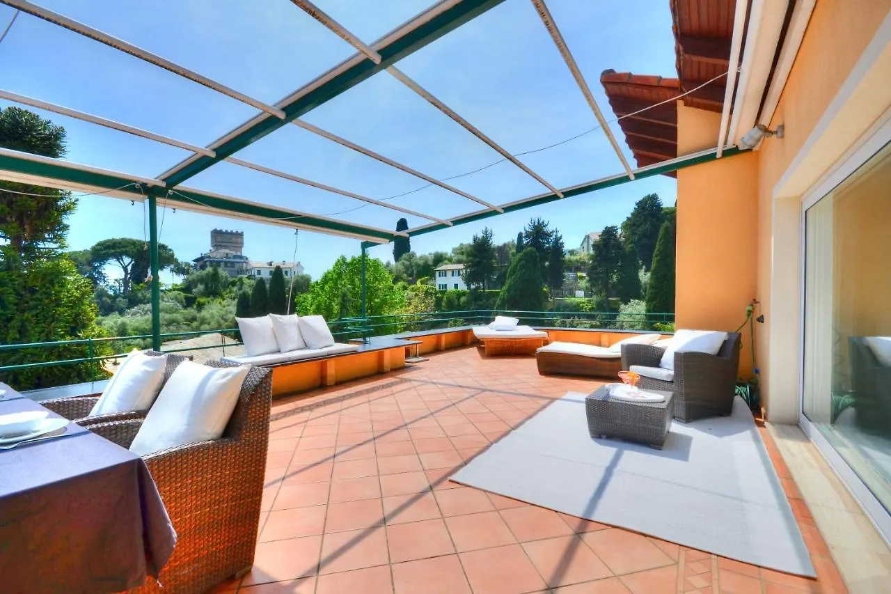 Penthouse Marina-Seaview Jacuzzi And Terrace Lägenhet Rapallo Italien