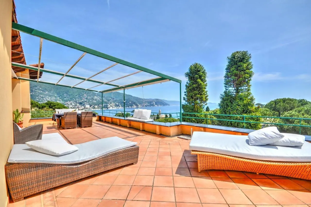 Penthouse Marina-Seaview Jacuzzi And Terrace Lägenhet Rapallo