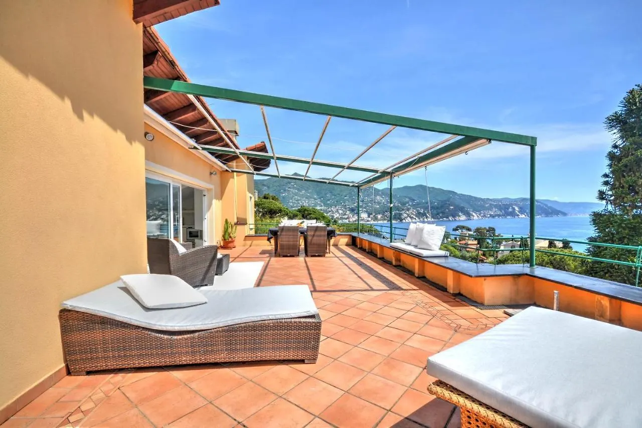 Penthouse Marina-Seaview Jacuzzi And Terrace Lägenhet Rapallo 0*,