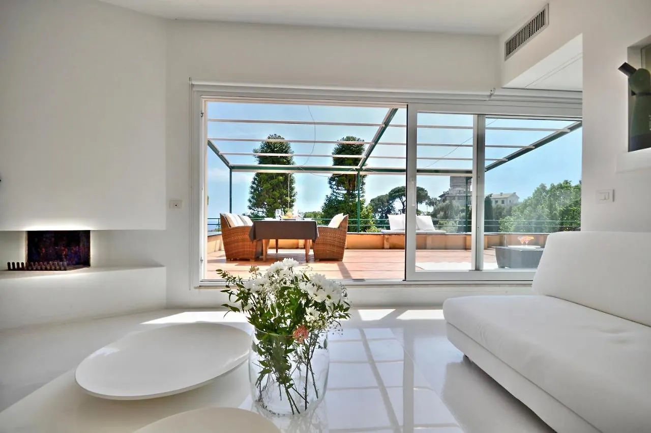 Penthouse Marina-Seaview Jacuzzi And Terrace Apartment Rapallo 0*,