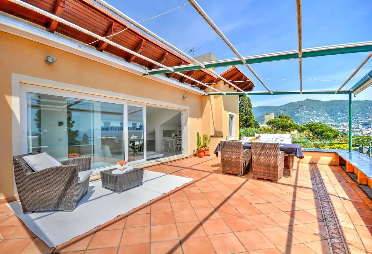 Penthouse Marina-Seaview Jacuzzi And Terrace Apartment Rapallo