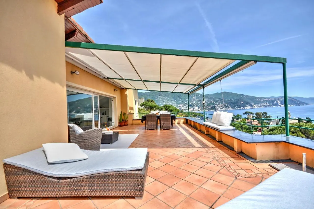 Penthouse Marina-Seaview Jacuzzi And Terrace Apartment Rapallo